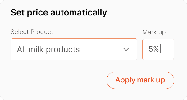 Manage product prices automatically
